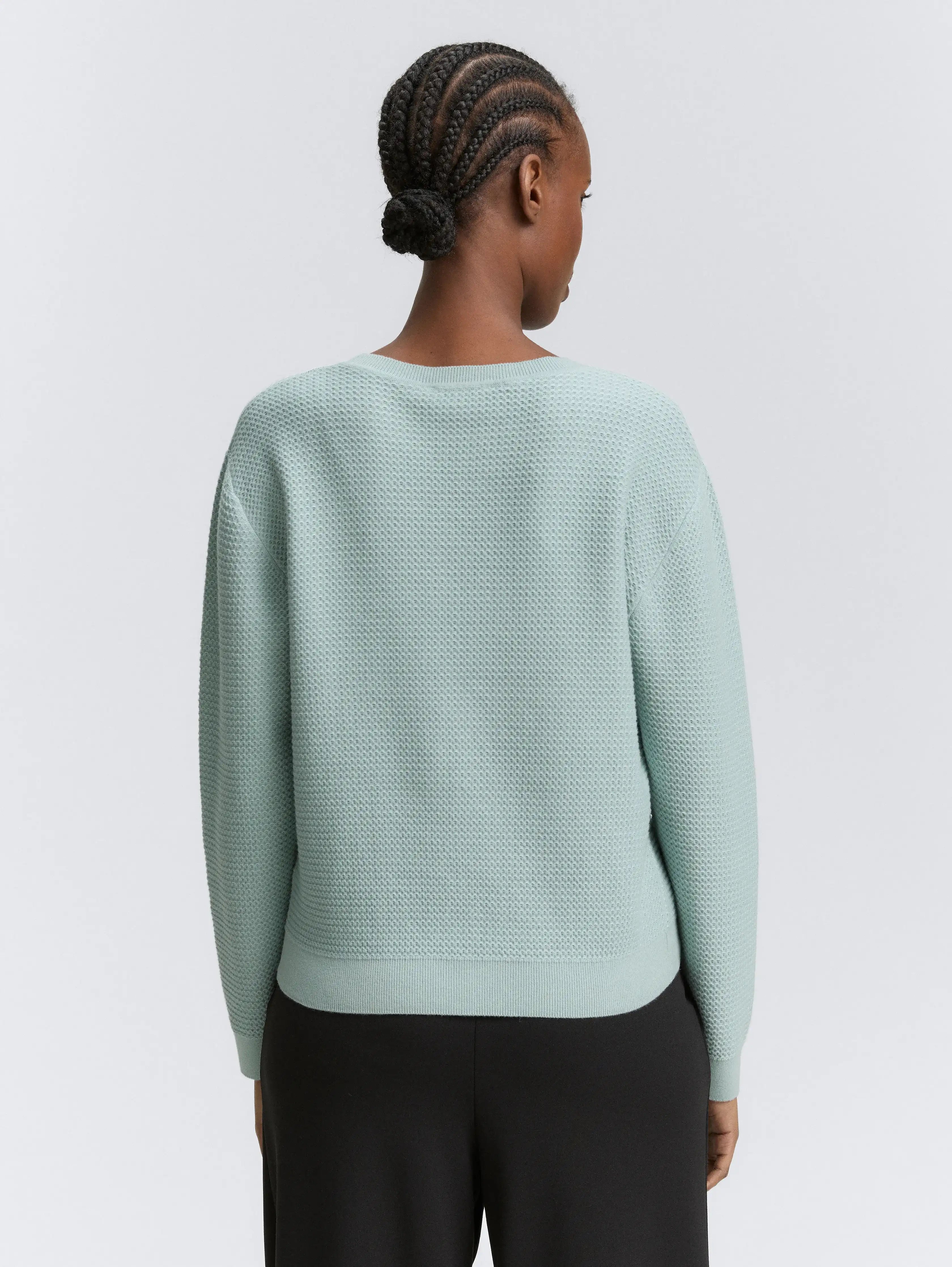 Tom Tailor_0_Knitted Jumper with Round Neck_1047882_13733_04
