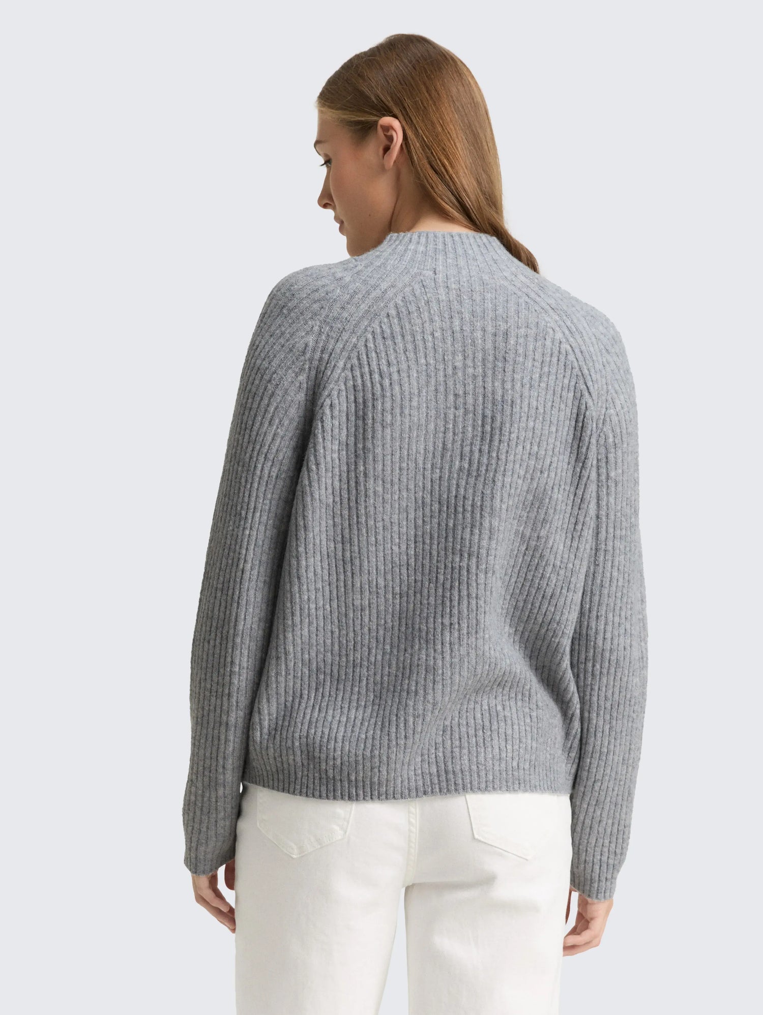 Tom Tailor_0_Relaxed Fit Knitted Jumper with Stand-Up Collar_1047895_10658_03
