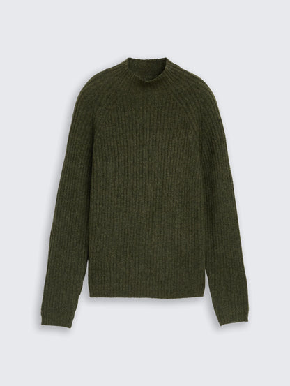 Tom Tailor_0_Relaxed Fit Knitted Jumper with Stand-Up Collar_1047895_38545_01