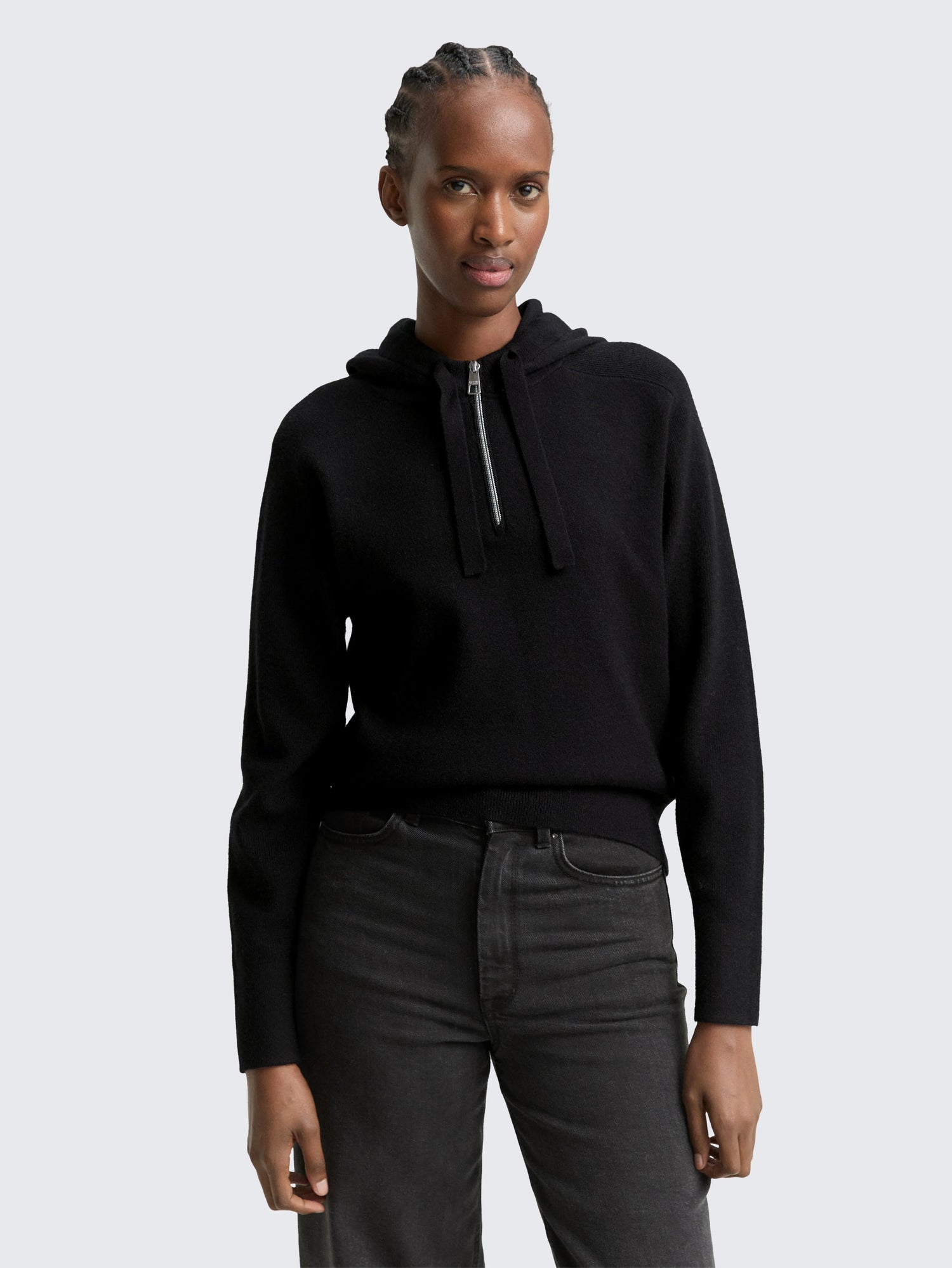 Tom Tailor_0_Hoodie Knitted Jumper with Zip_1047896_14482_02