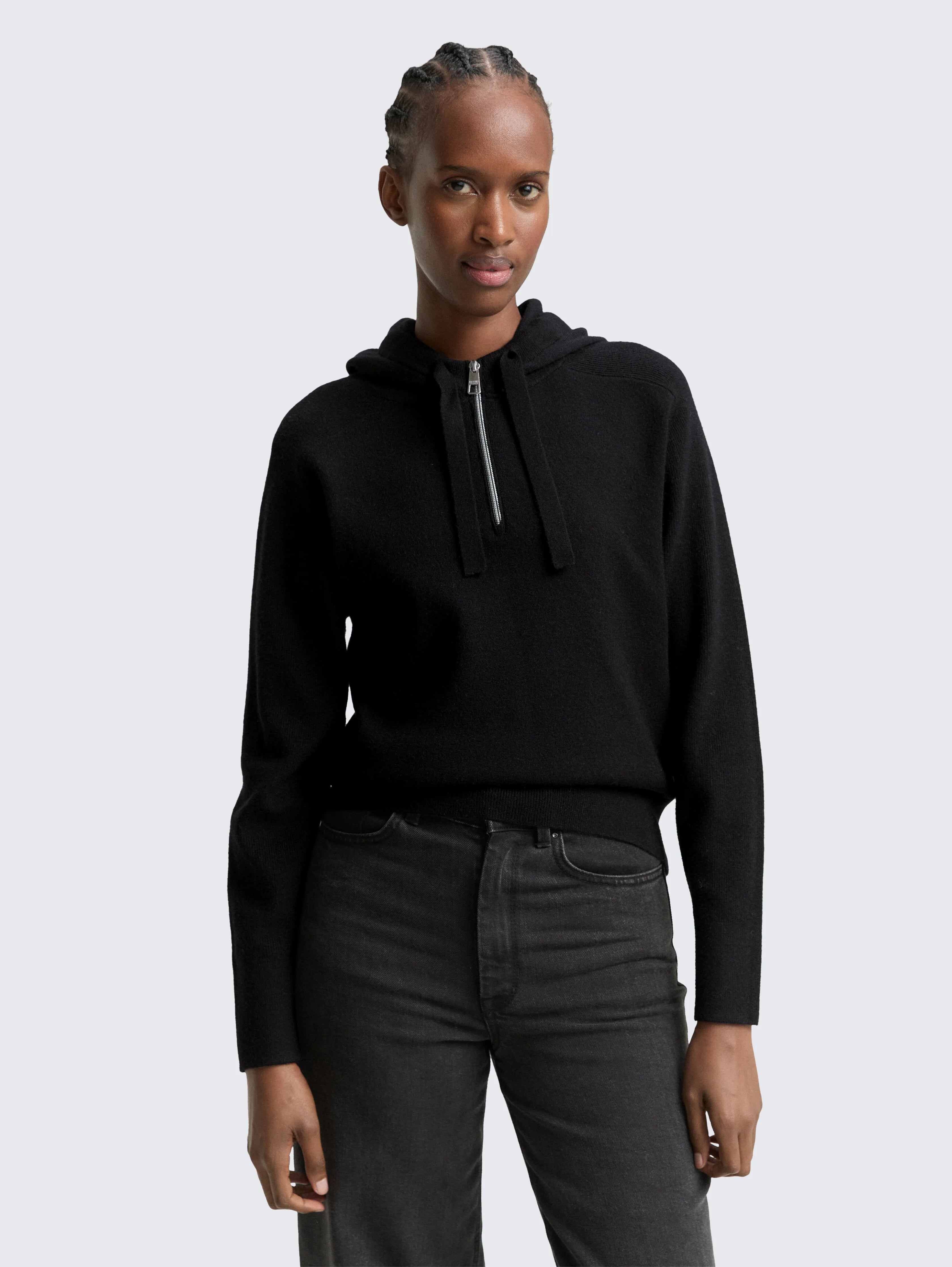 Tom Tailor_0_Hoodie Knitted Jumper with Zip_1047896_14482_02