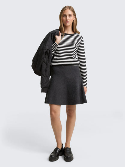 Tom Tailor_0_Mini Skater Knit Skirt_1047909_10522_01