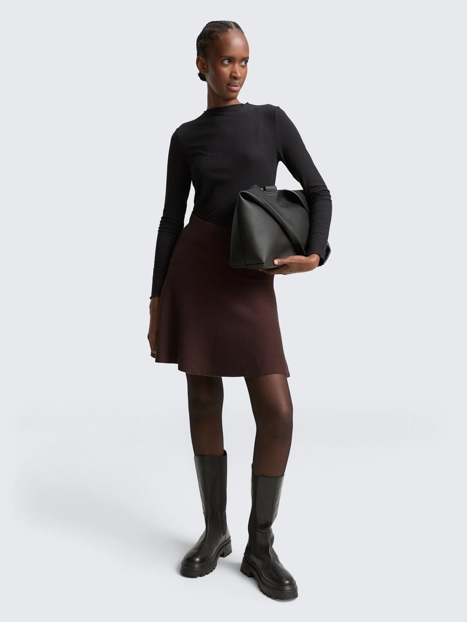 Tom Tailor_0_Mini Skater Knit Skirt_1047909_38864_02