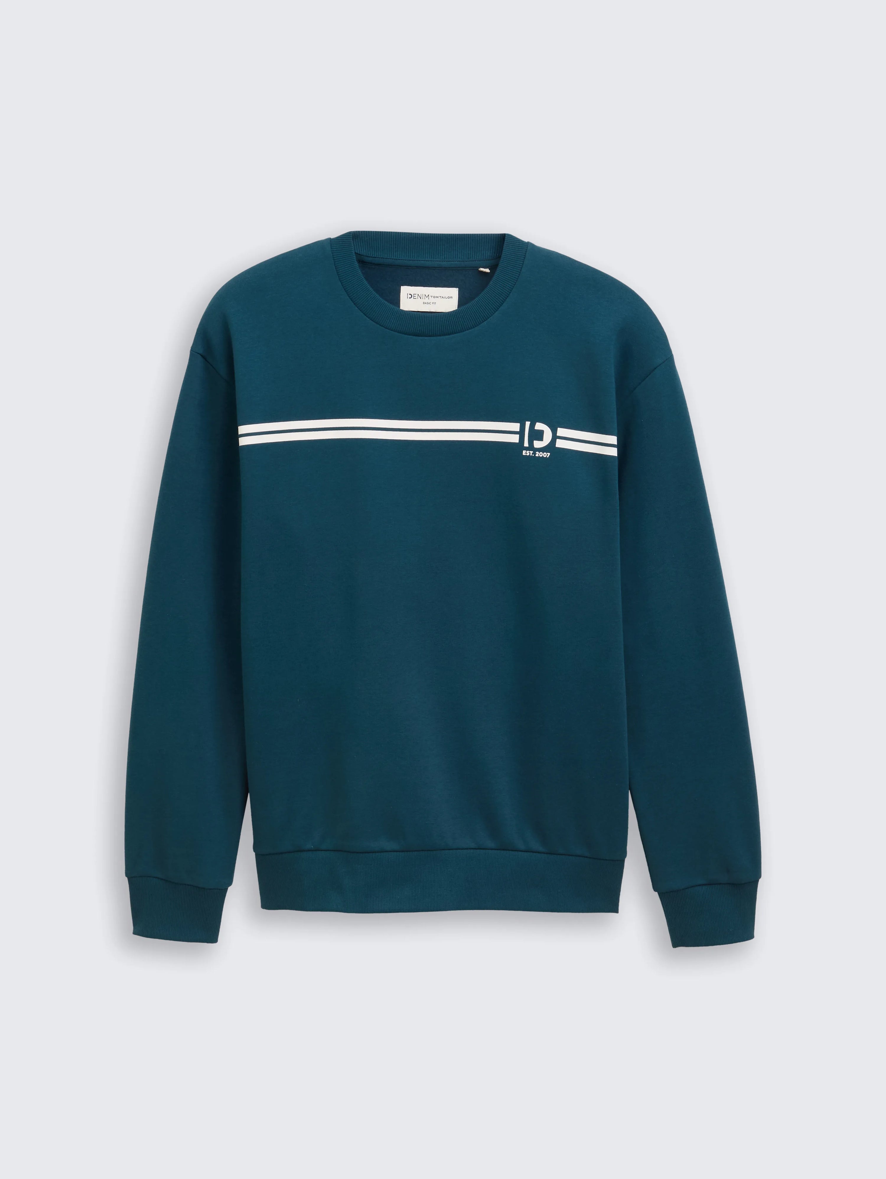 Tom Tailor_0_Crewneck Sweatshirt with Print_1047941_21179_01