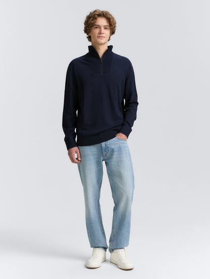 Tom Tailor_0_Cotton Troyer Knit Jumper_1047962_10668_03