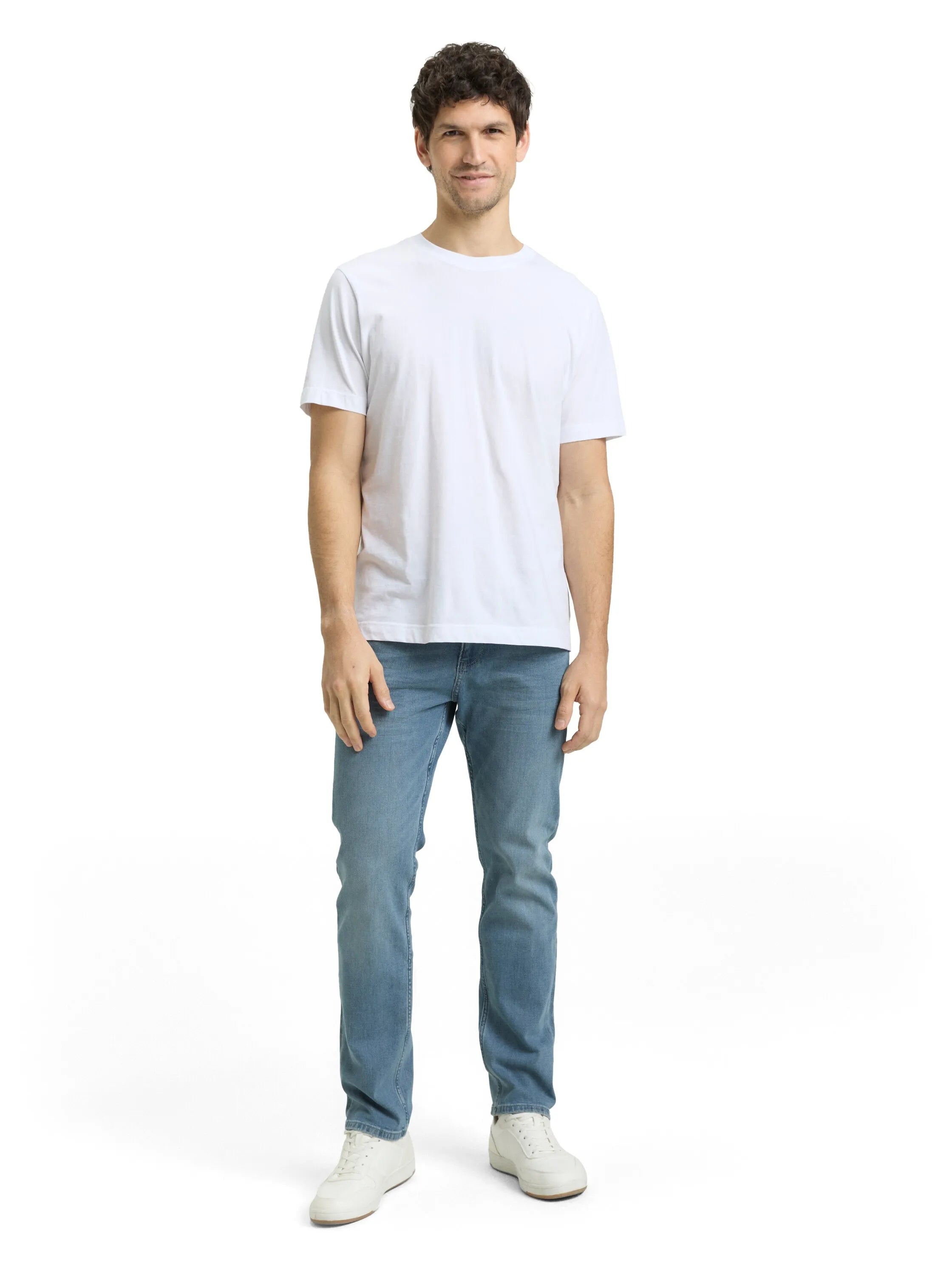 Tom Tailor Blue Grey Denim Men Ttjosh Regular Slim Stretch Jeans SKU: 1047978_10160 Image 03