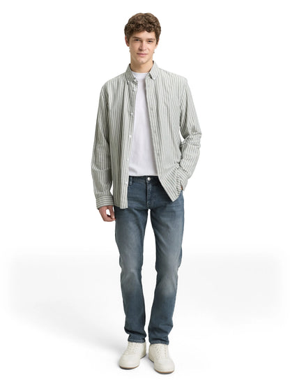 Denim Tom Tailor Used Mid Blue Grey Denim Men Ttpiers Slim Jeans SKU: 1047987_10108 Image 03