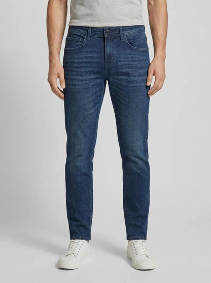 Denim Tom Tailor Dark Blue Denim Men Ttpiers Slim Jeans SKU: 1047987_10136 Image 00