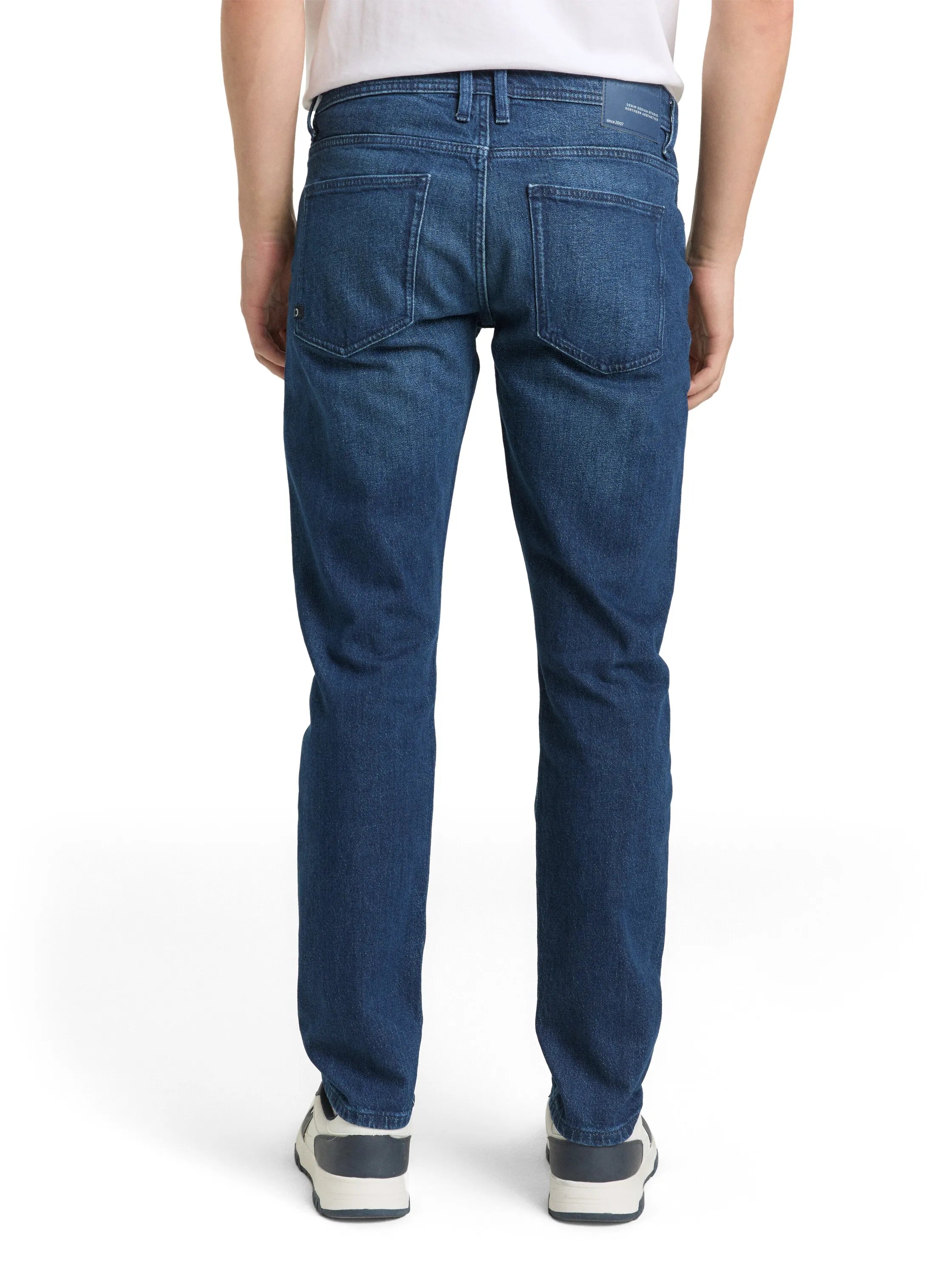 Denim Tom Tailor Dark Blue Denim Men Ttpiers Slim Jeans SKU: 1047987_10136 Image 02