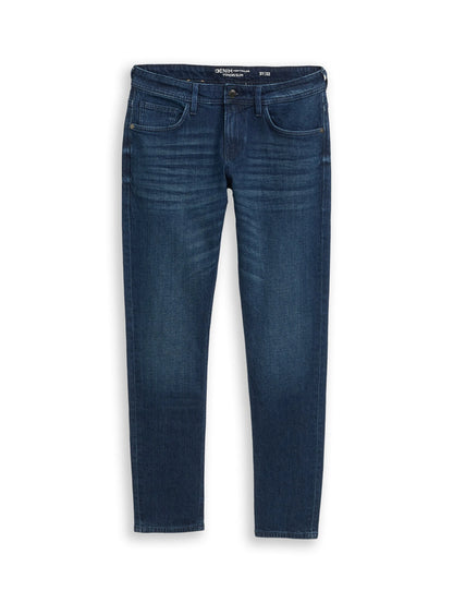 Denim Tom Tailor Dark Blue Denim Men Ttpiers Slim Jeans SKU: 1047987_10136 Image 06