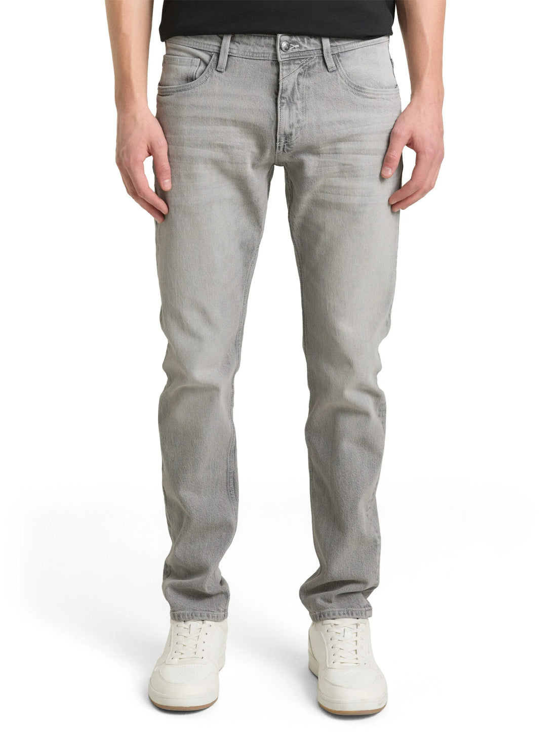Denim Tom Tailor Used Light Stone Grey Denim Men Ttpiers Slim Jeans SKU: 1047987_10218 Image 01