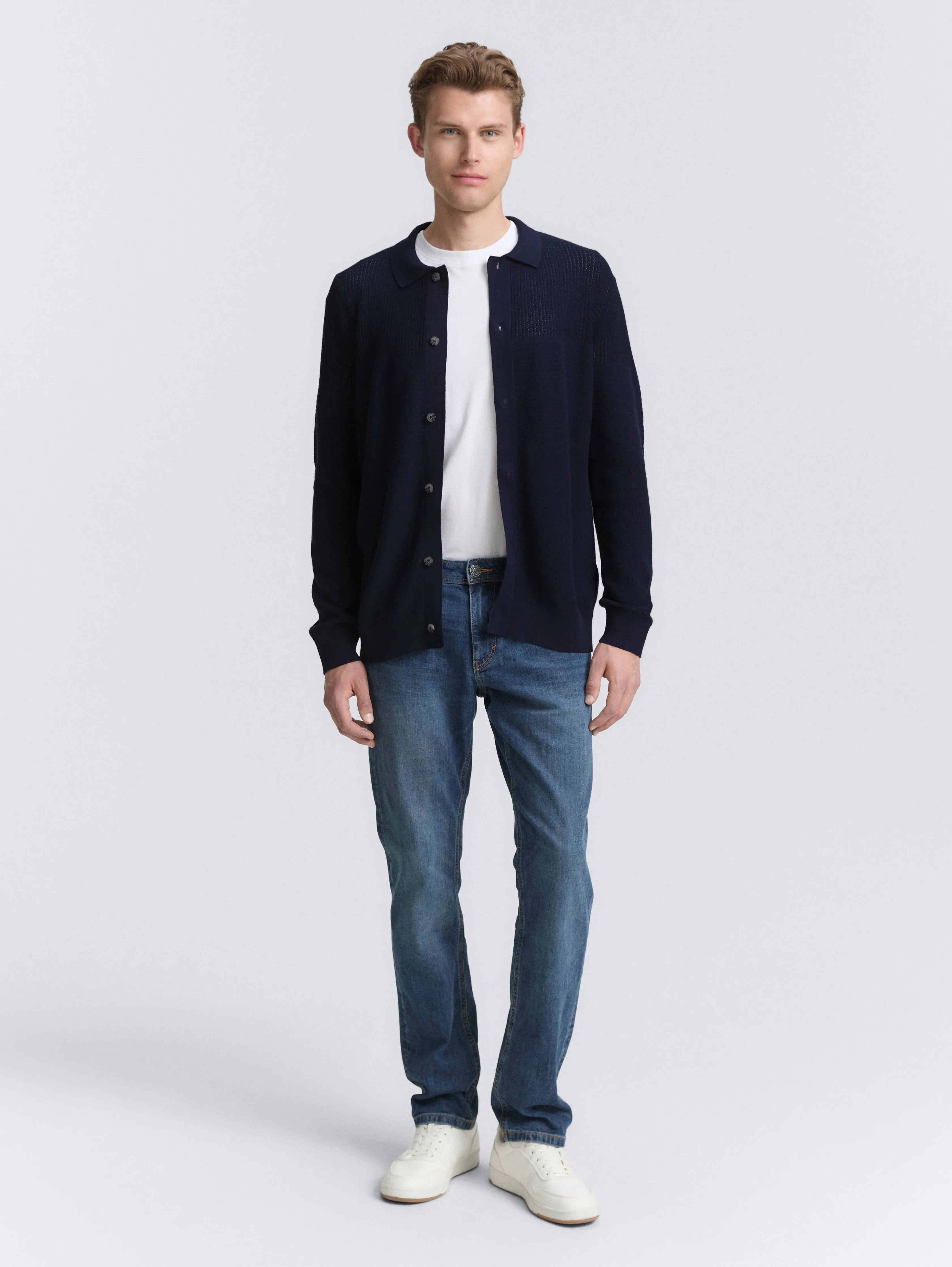 Tom Tailor_0_Cardigan with Button Placket_1048003_10668_03