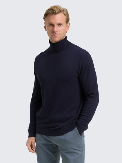 Tom Tailor_Gray_Turtleneck Jumper with Cashmere Blend_1048017_13160_02