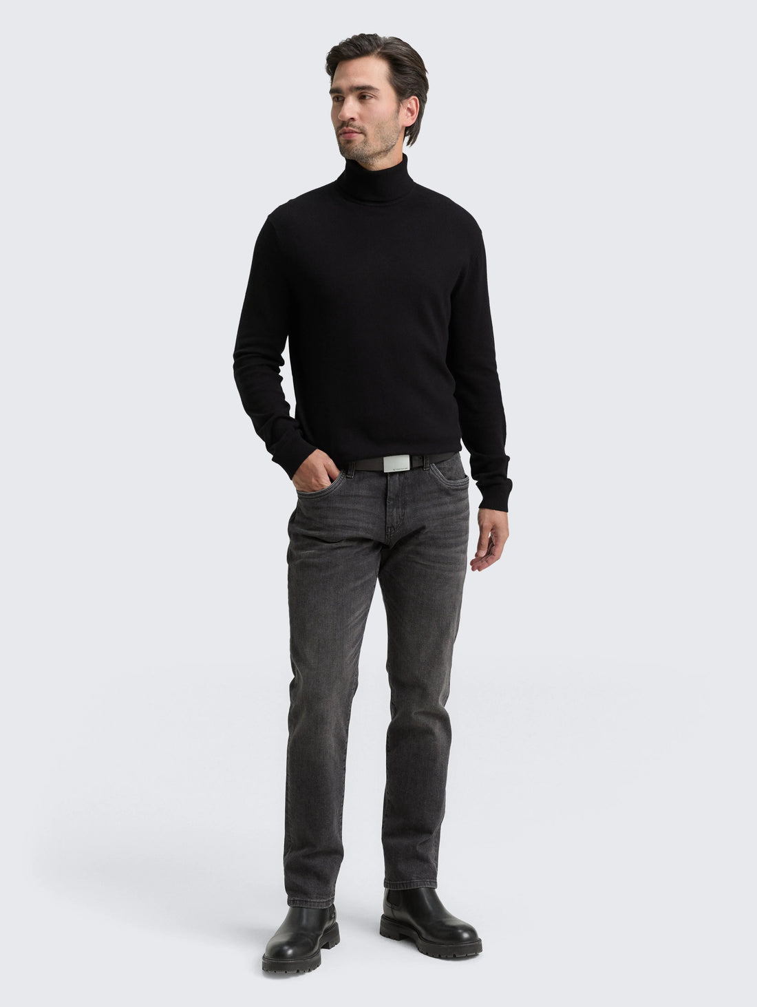 Tom Tailor_Gray_Turtleneck Jumper with Cashmere Blend_1048017_29999_01
