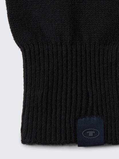 Tom Tailor_Gray_Gloves with Cashmere Content_1048044_29999_02