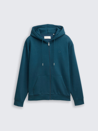Tom Tailor_0_Hoodie Sweatshirt Jacket with Logo Print_1048078_21179_04