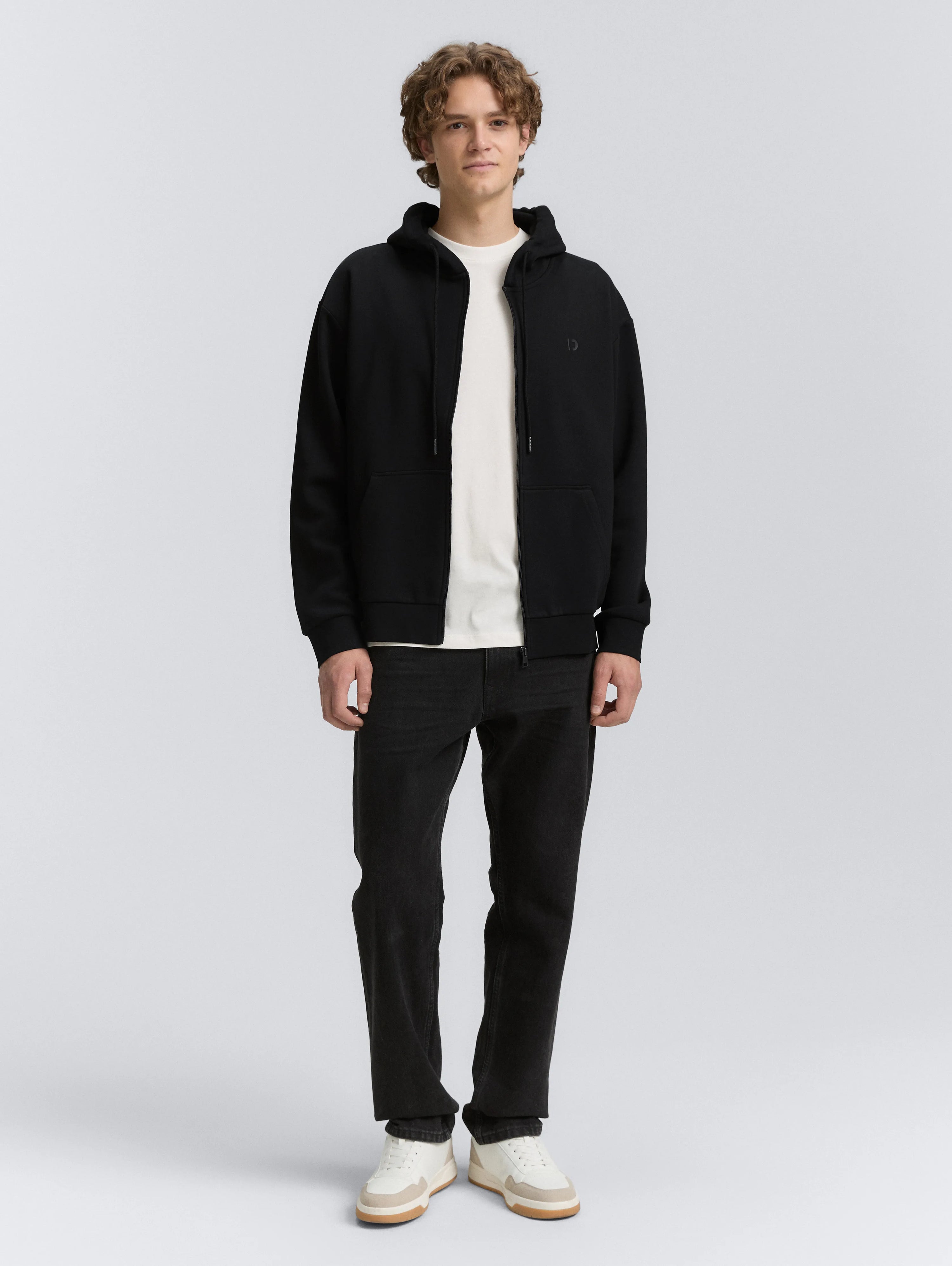 Tom Tailor_0_Hoodie Sweatshirt Jacket with Logo Print_1048078_29999_03