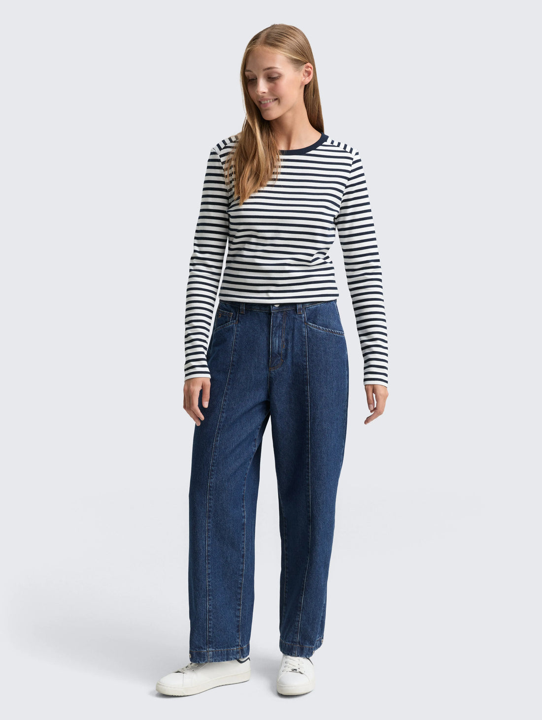 Tom Tailor_0_Ttadea Barrel Jeans with Adjustable Leg Opening_1048109_10114_01