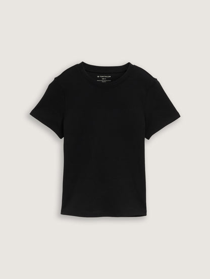 Tom Tailor_T-Shirt with a Round Neck_1048112_14482_06