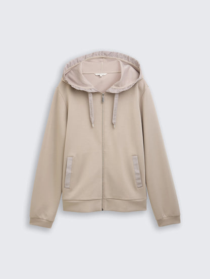 Tom Tailor_0_Hoodie Sweatshirt Jacket Made From Scuba Fabric_1048293_32208_04