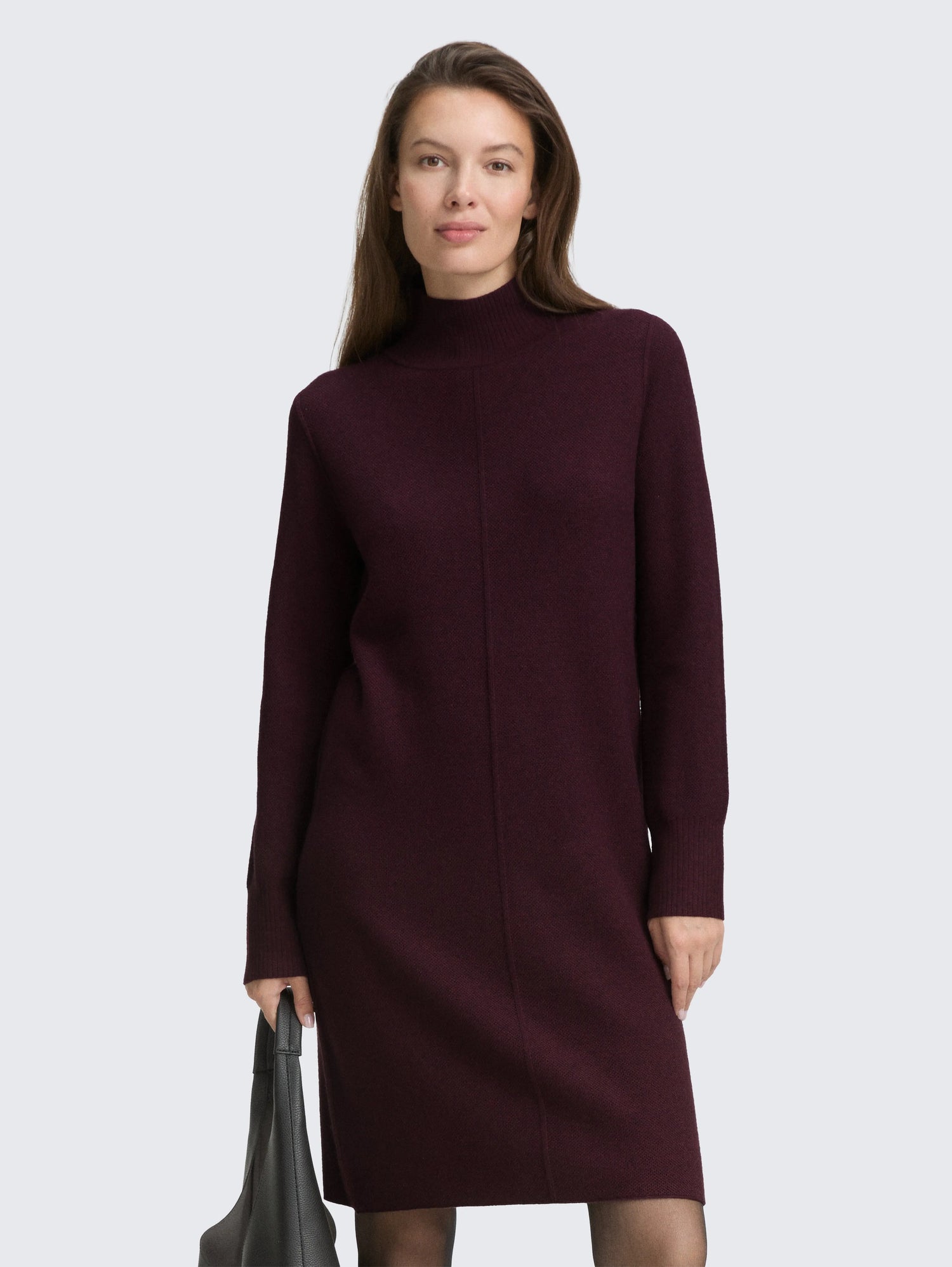 Tom Tailor_0_Knitted Dress with Stand-Up Collar_1048320_10525_02