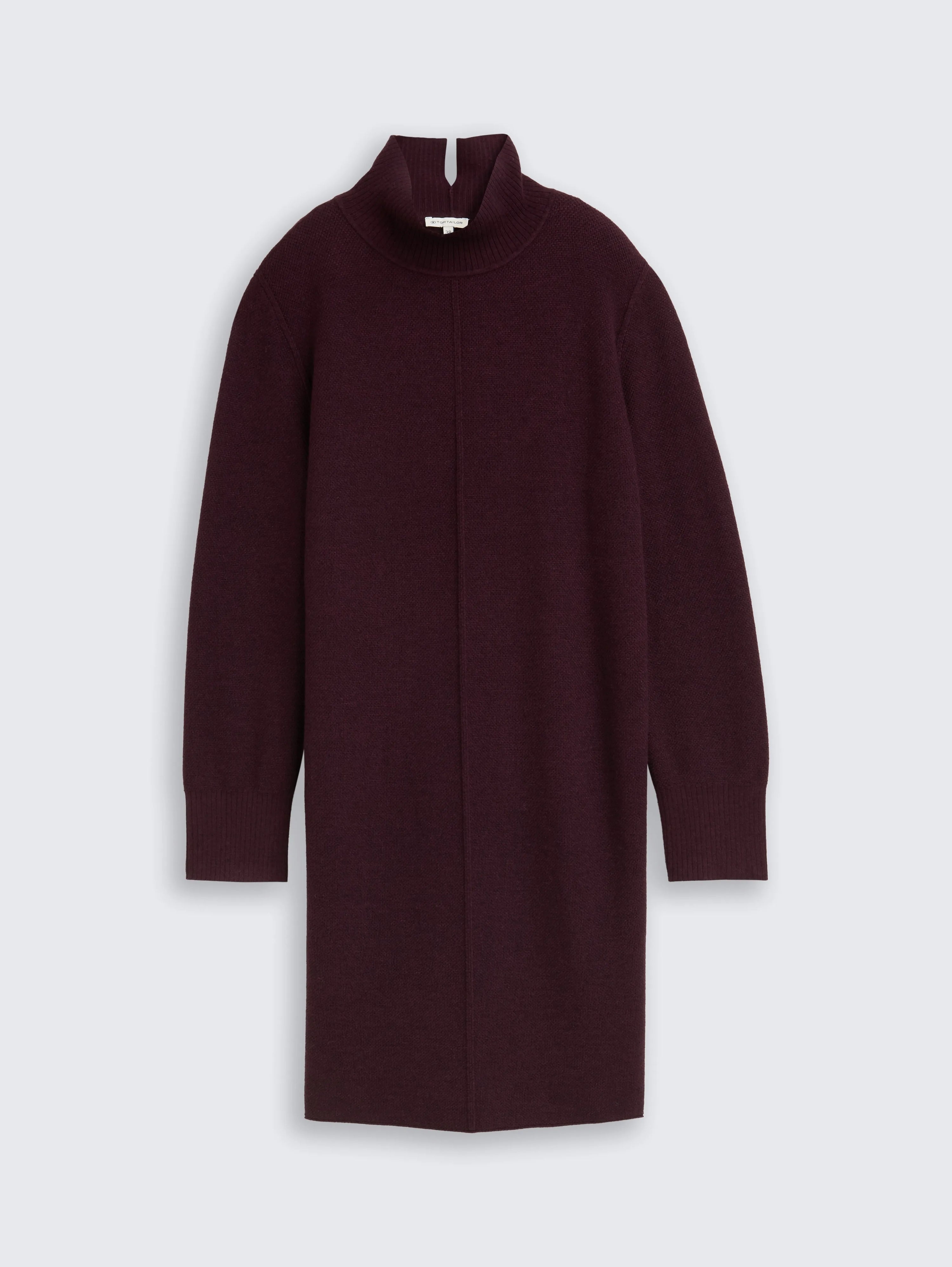 Tom Tailor_0_Knitted Dress with Stand-Up Collar_1048320_10525_04