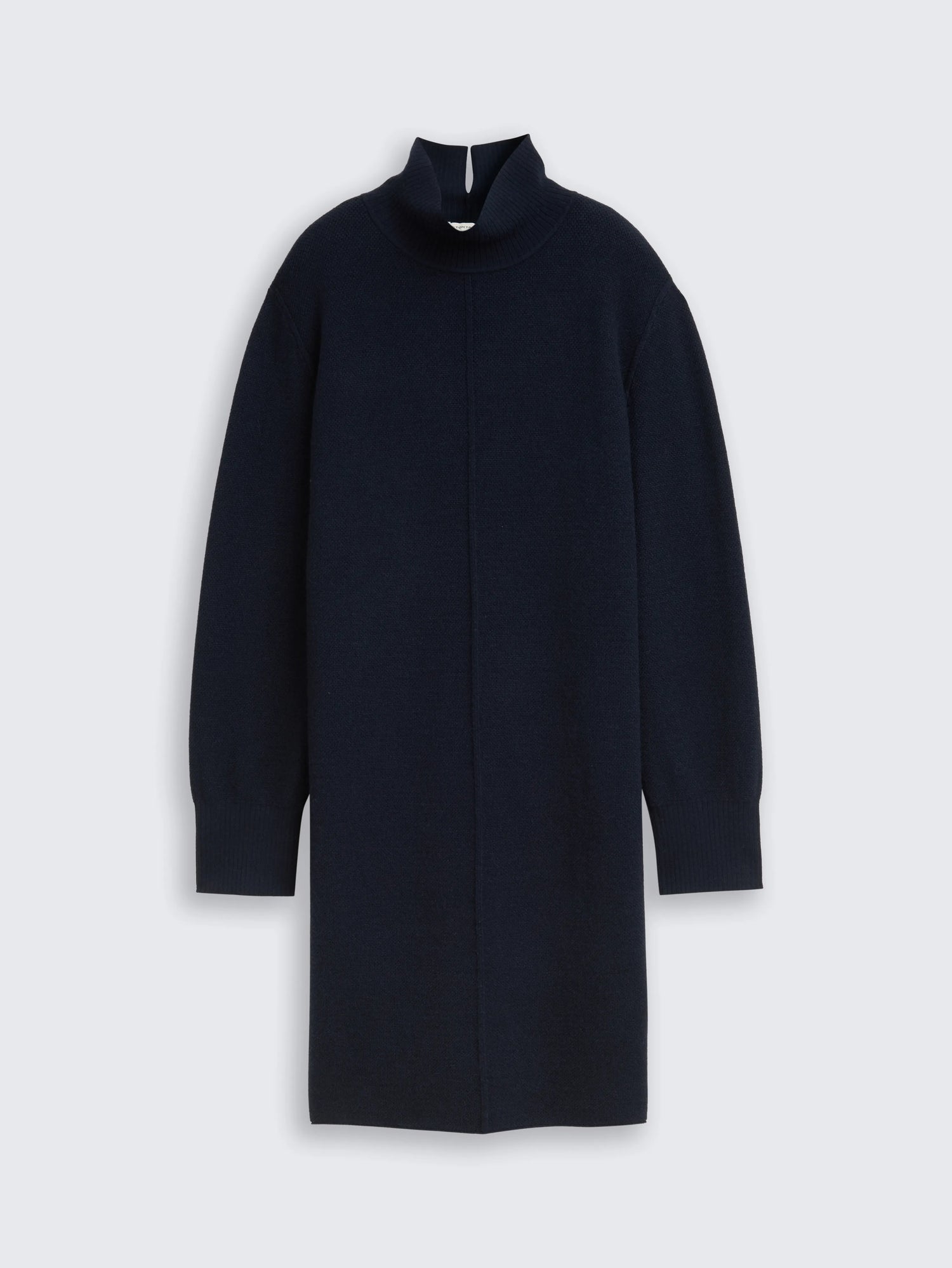 Tom Tailor_0_Knitted Dress with Stand-Up Collar_1048320_11019_01