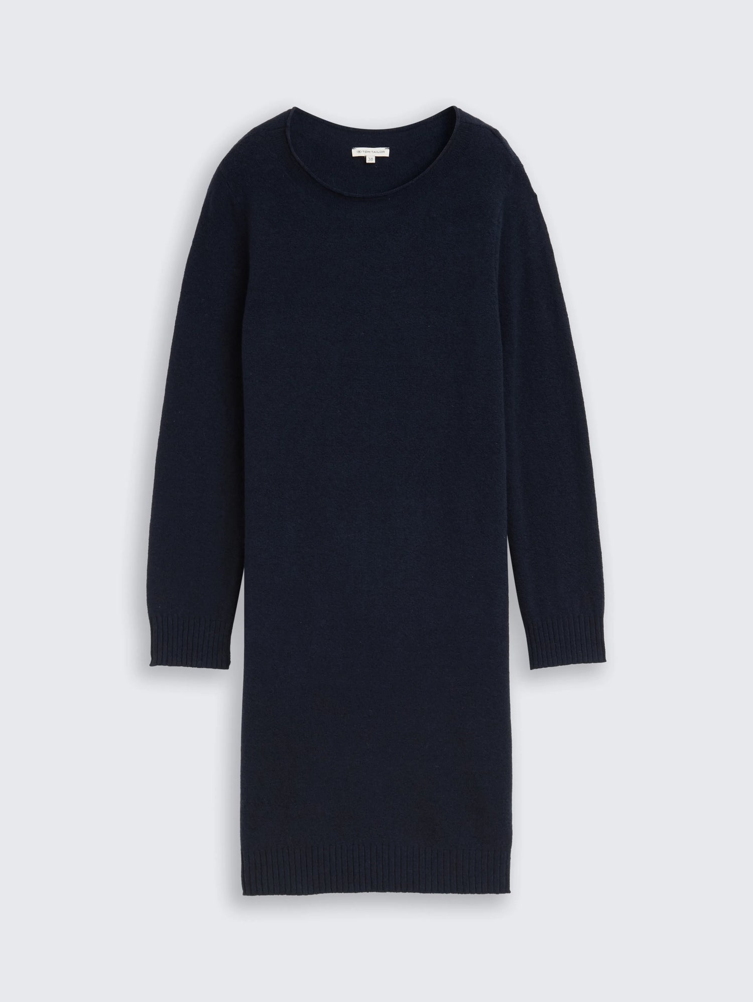 Tom Tailor_0_Knitted Dress with Boat Neckline_1048321_11019_04