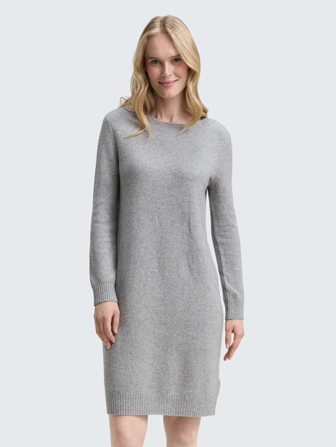 Tom Tailor_0_Knitted Dress with Boat Neckline_1048321_21373_02