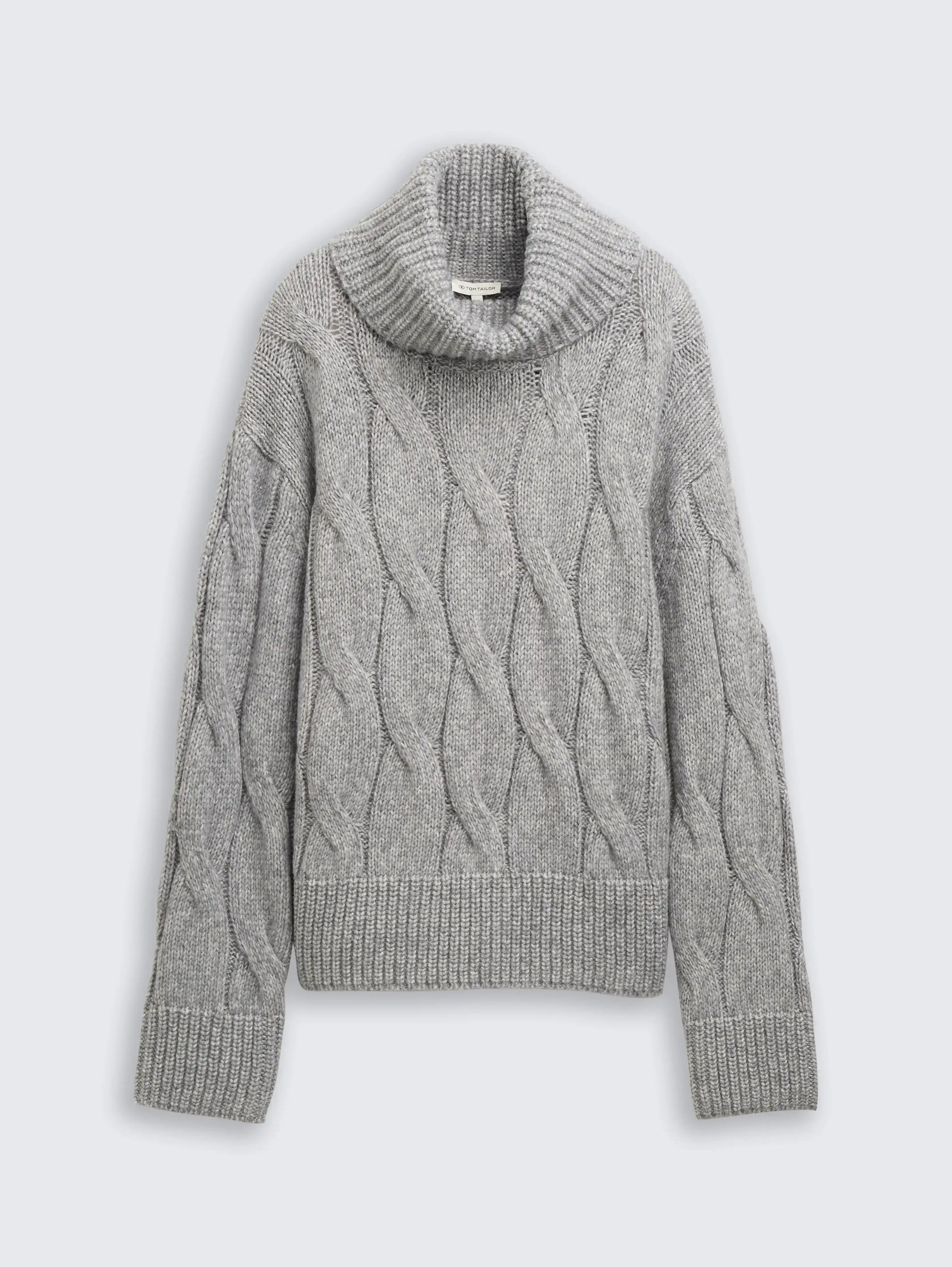 Tom Tailor_0_Turtleneck Jumper with Cable Knit Pattern_1048322_21373_04