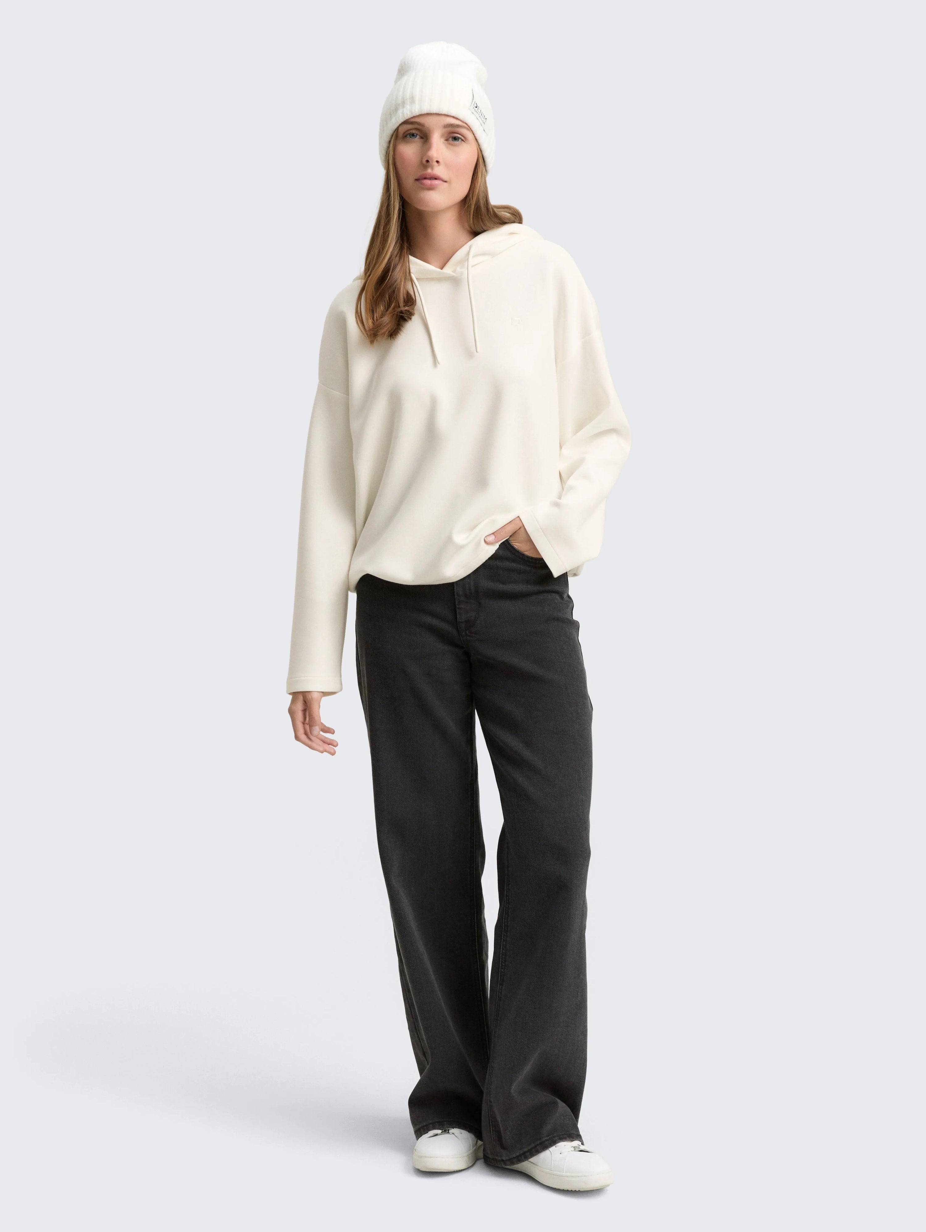 Tom Tailor_0_Loose Fit Scuba Hoodie Sweatshirt_1048330_10332_01