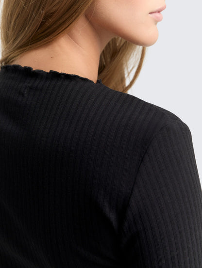 Tom Tailor_0_Ribbed Long-Sleeved Shirt with Stand-Up Collar_1048344_14482_05