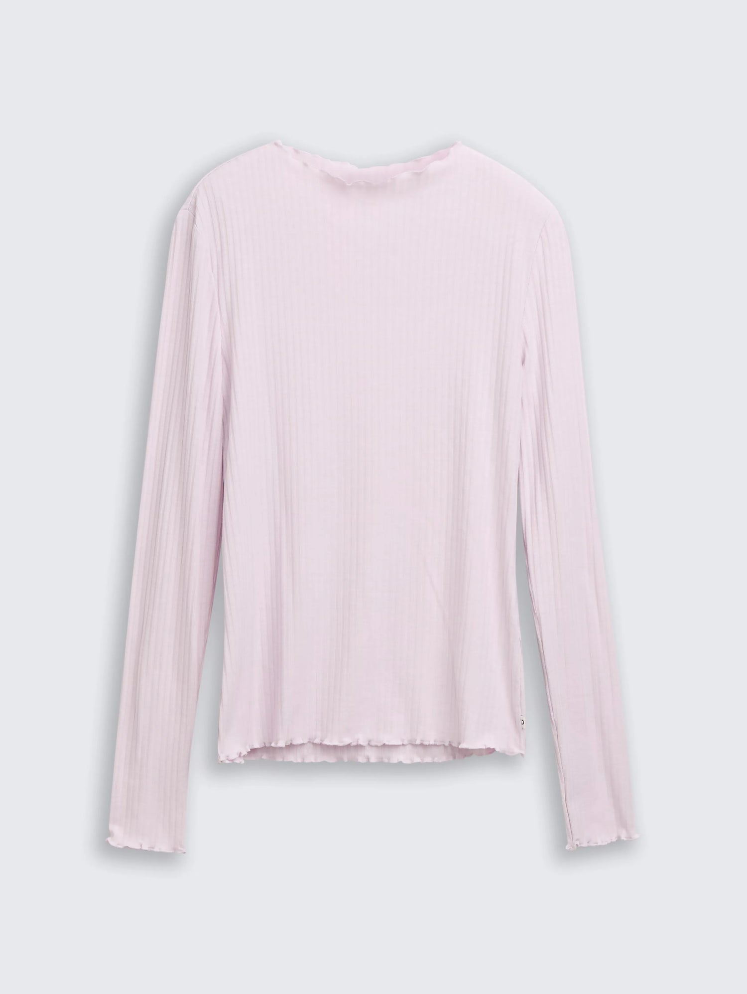 Tom Tailor_0_Ribbed Long-Sleeved Shirt with Stand-Up Collar_1048344_33972_01