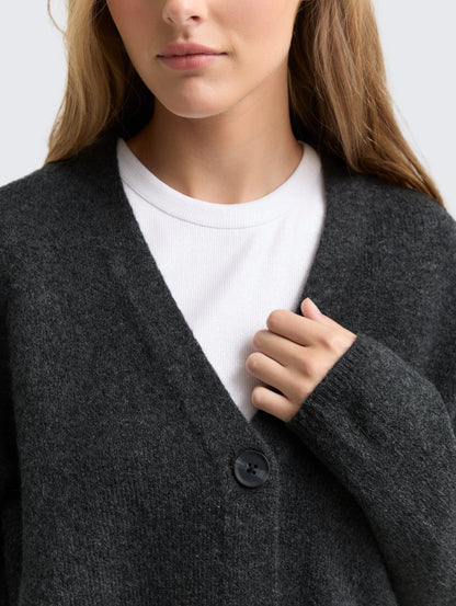 Tom Tailor_White_Cardigan with V-Neck_1048350_12880_05