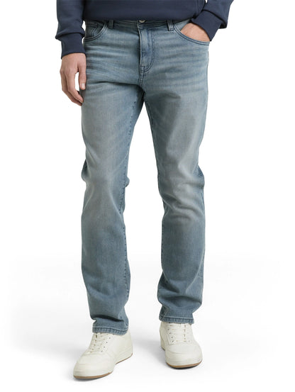 Tom Tailor Light Stone Blue Grey Denim Men Ttjosh Regular Slim Jeans SKU: 1048363_10161 Image 01