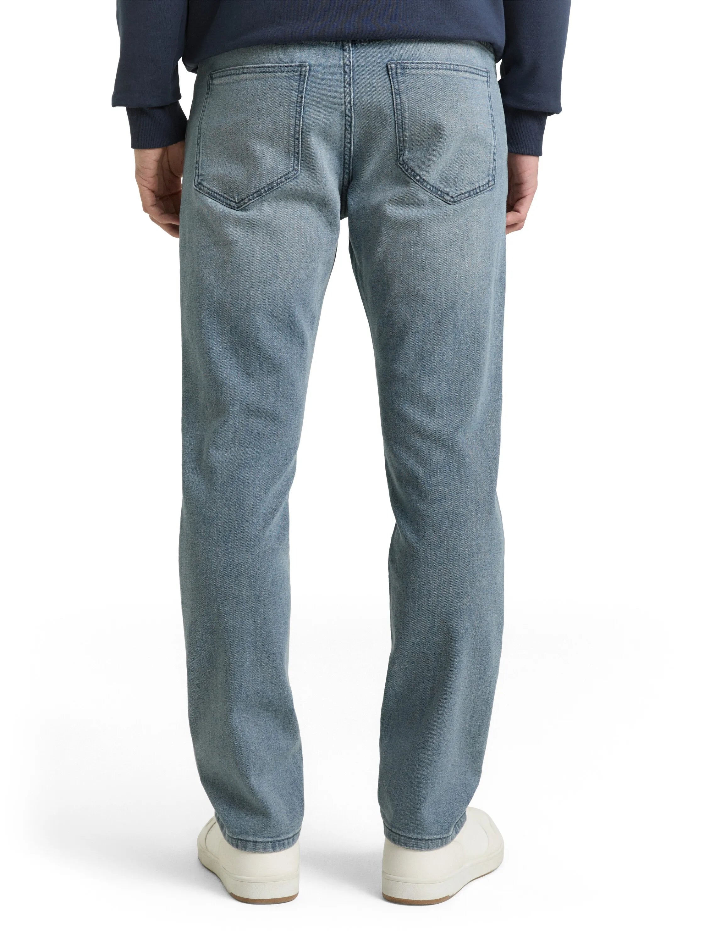 Tom Tailor Light Stone Blue Grey Denim Men Ttjosh Regular Slim Jeans SKU: 1048363_10161 Image 02