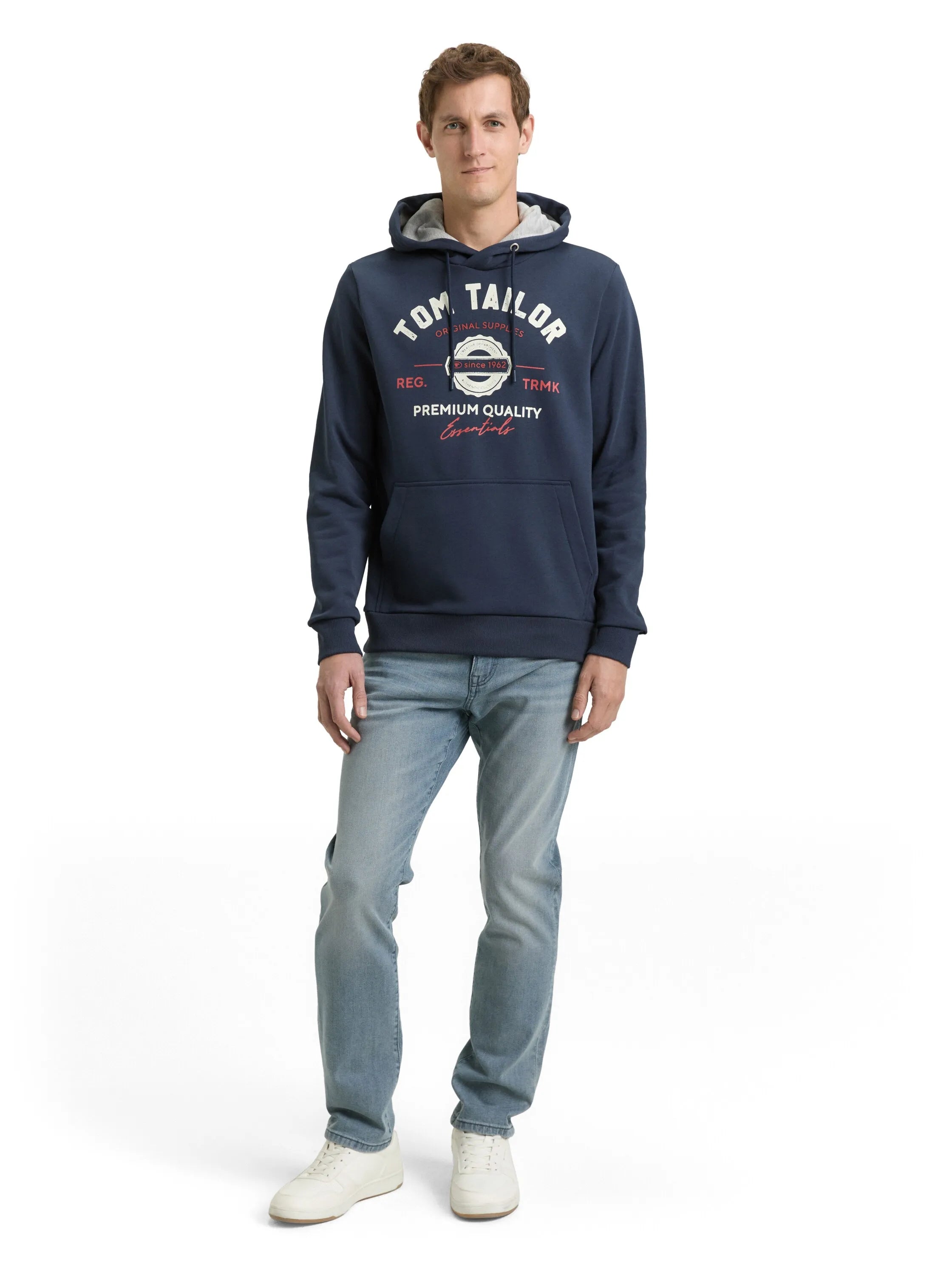 Tom Tailor Light Stone Blue Grey Denim Men Ttjosh Regular Slim Jeans SKU: 1048363_10161 Image 03