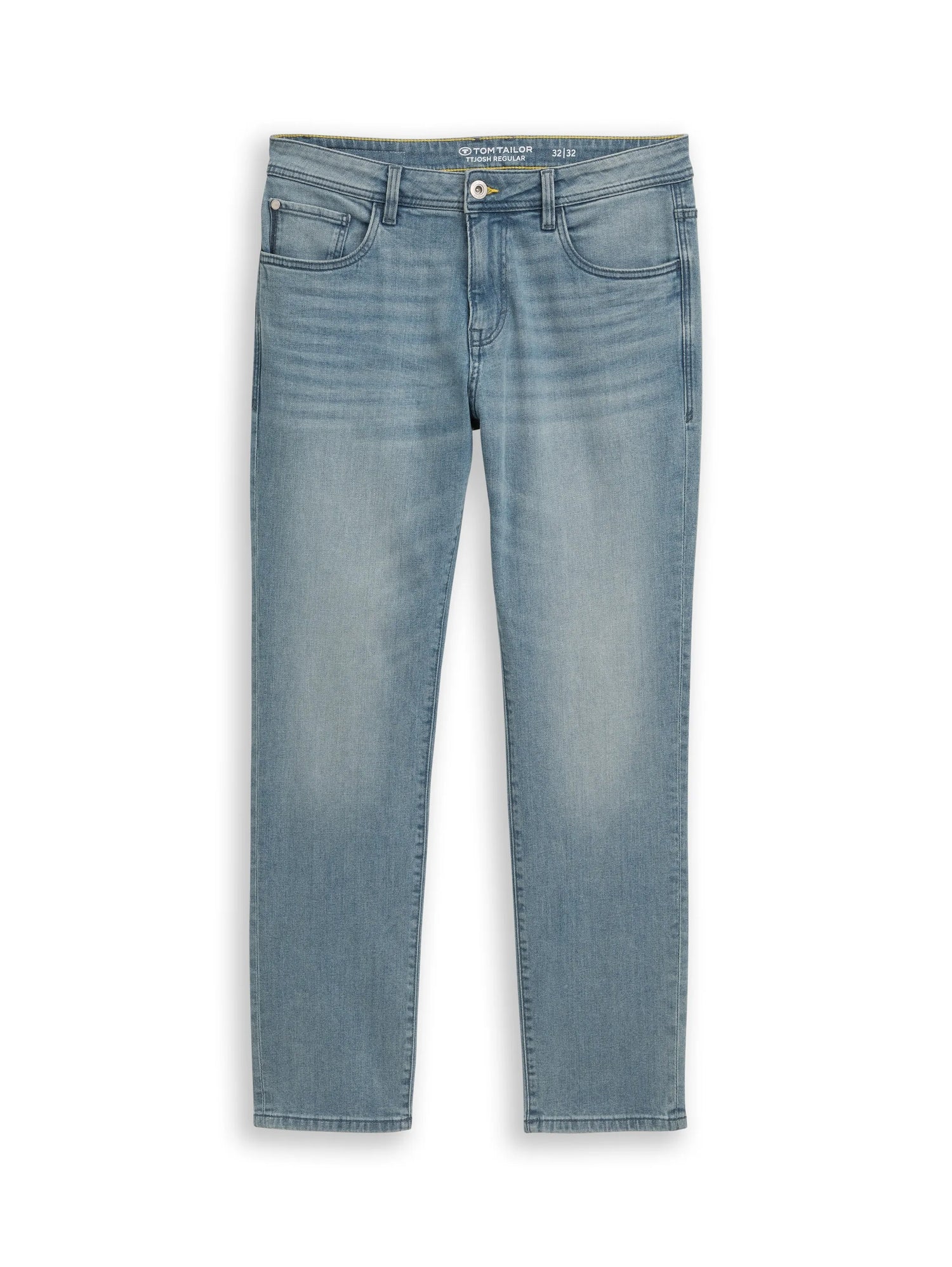 Tom Tailor Light Stone Blue Grey Denim Men Ttjosh Regular Slim Jeans SKU: 1048363_10161 Image 06