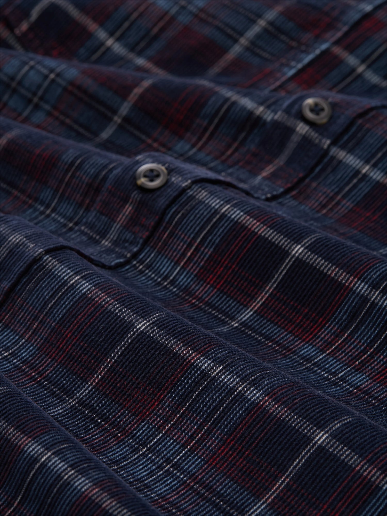 Tom Tailor_0_Regular Fit Corduroy Shirt with Checked Pattern_1048427_38918_06