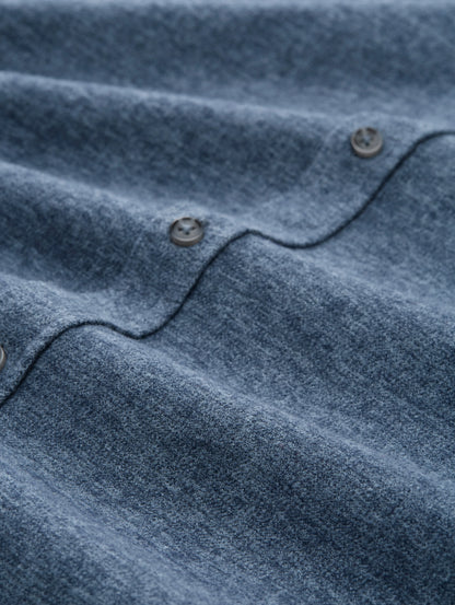 Tom Tailor_Beige_Regular Fit Soft-Touch Shirt in a Melange Look_1048429_38926_06