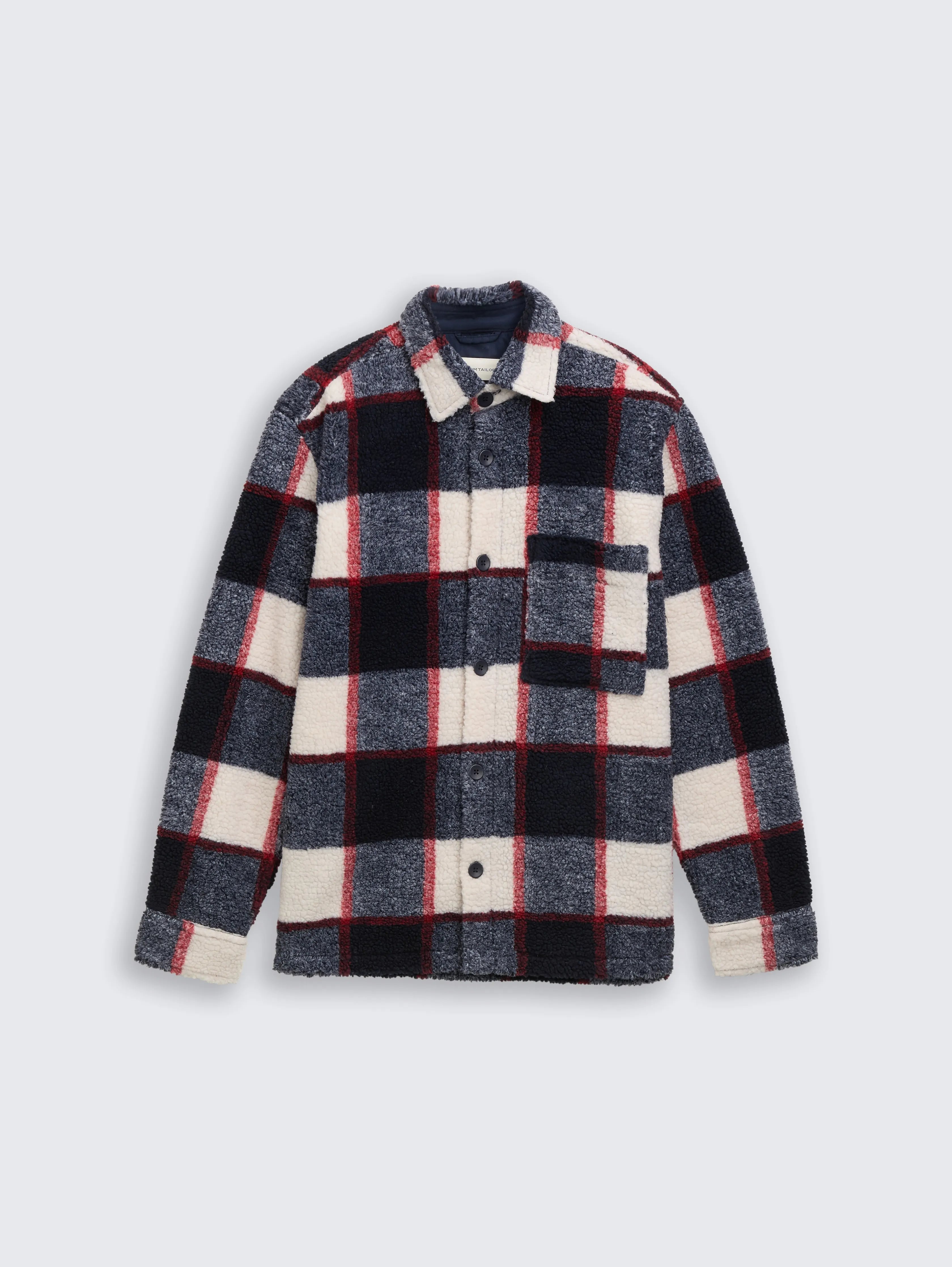 Tom Tailor_Beige_Teddy Overshirt with Checked Pattern_1048435_38950_04