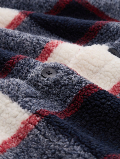 Tom Tailor_Beige_Teddy Overshirt with Checked Pattern_1048435_38950_06