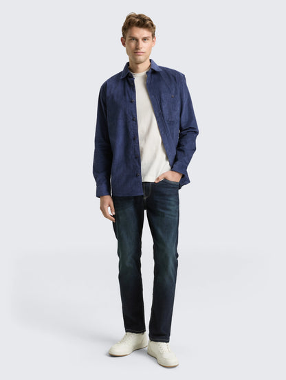 Tom Tailor_0_Comfort Fit Corduroy Shirt with Breast Pocket_1048441_28061_02