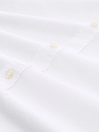 Tom Tailor White Men Regular Fit Shirt with Stretch SKU: 1048449_20000 Image 05