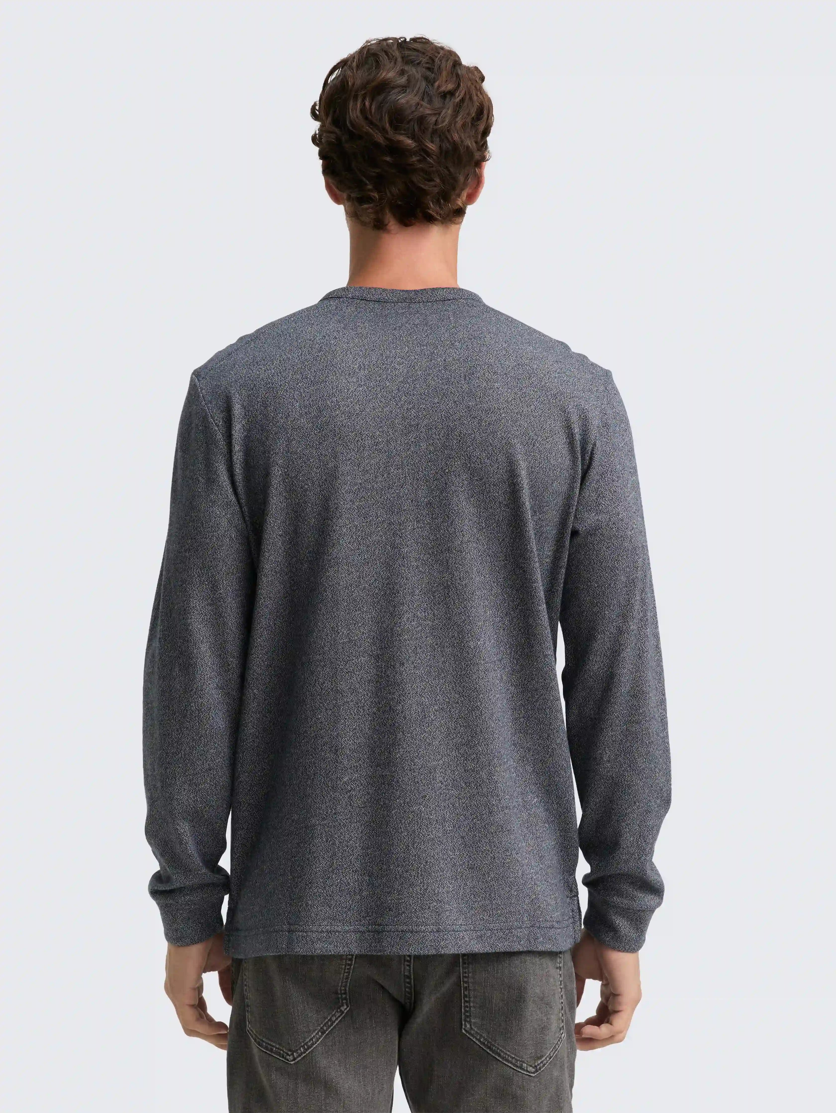 Tom Tailor_0_Cotton Henley Long-Sleeved Shirt_1048587_19932_03