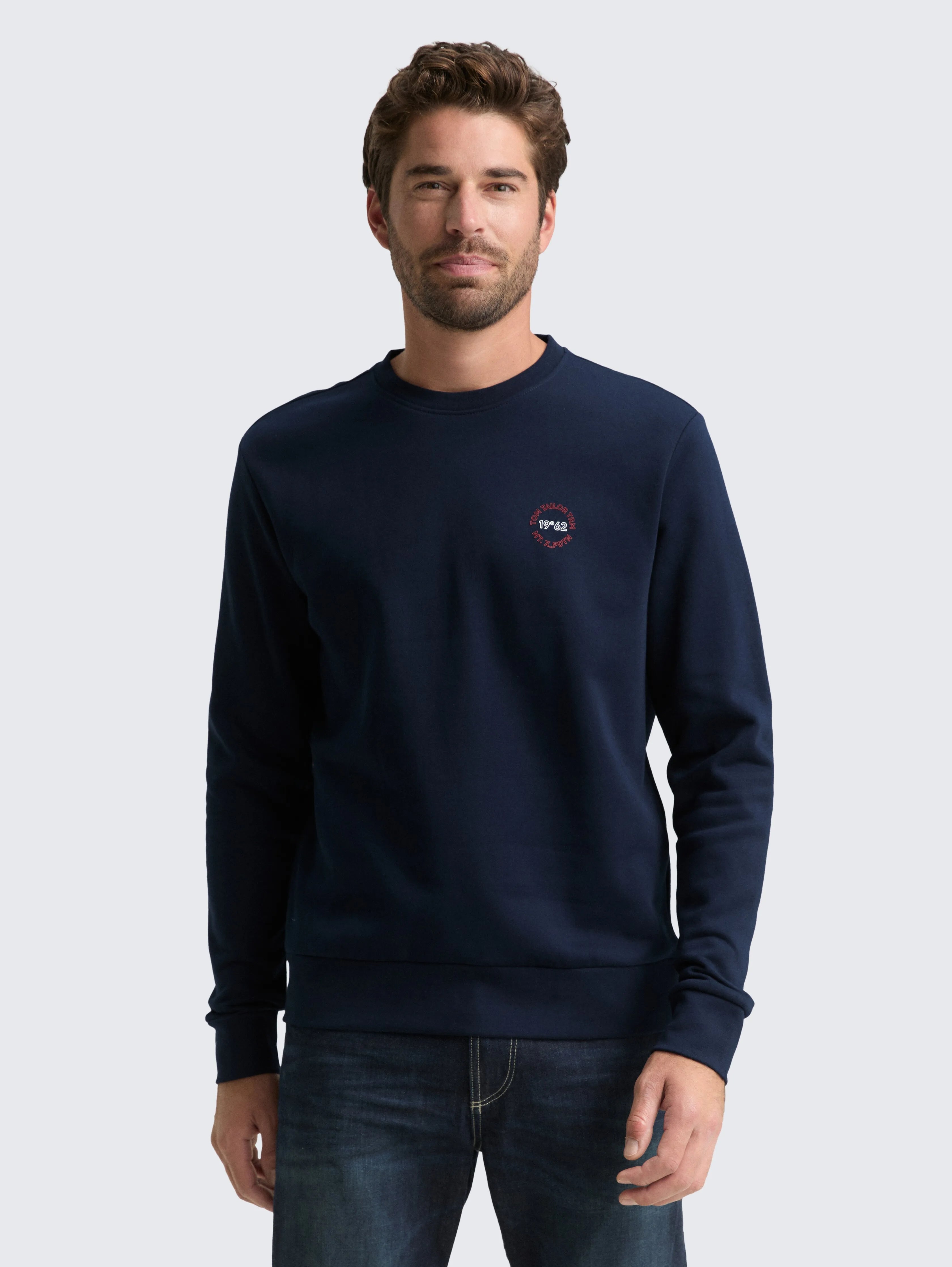 Tom Tailor_0_Sweatshirt with Logo Print_1048591_10668_02