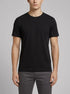 Tom Tailor Black Men Slim-Fit Cotton T-Shirt SKU: 1048598_29999 Image 00