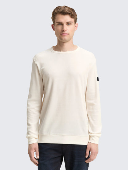 Tom Tailor_0_Long-Sleeved Shirt with Waffle Texture_1048612_10348_01