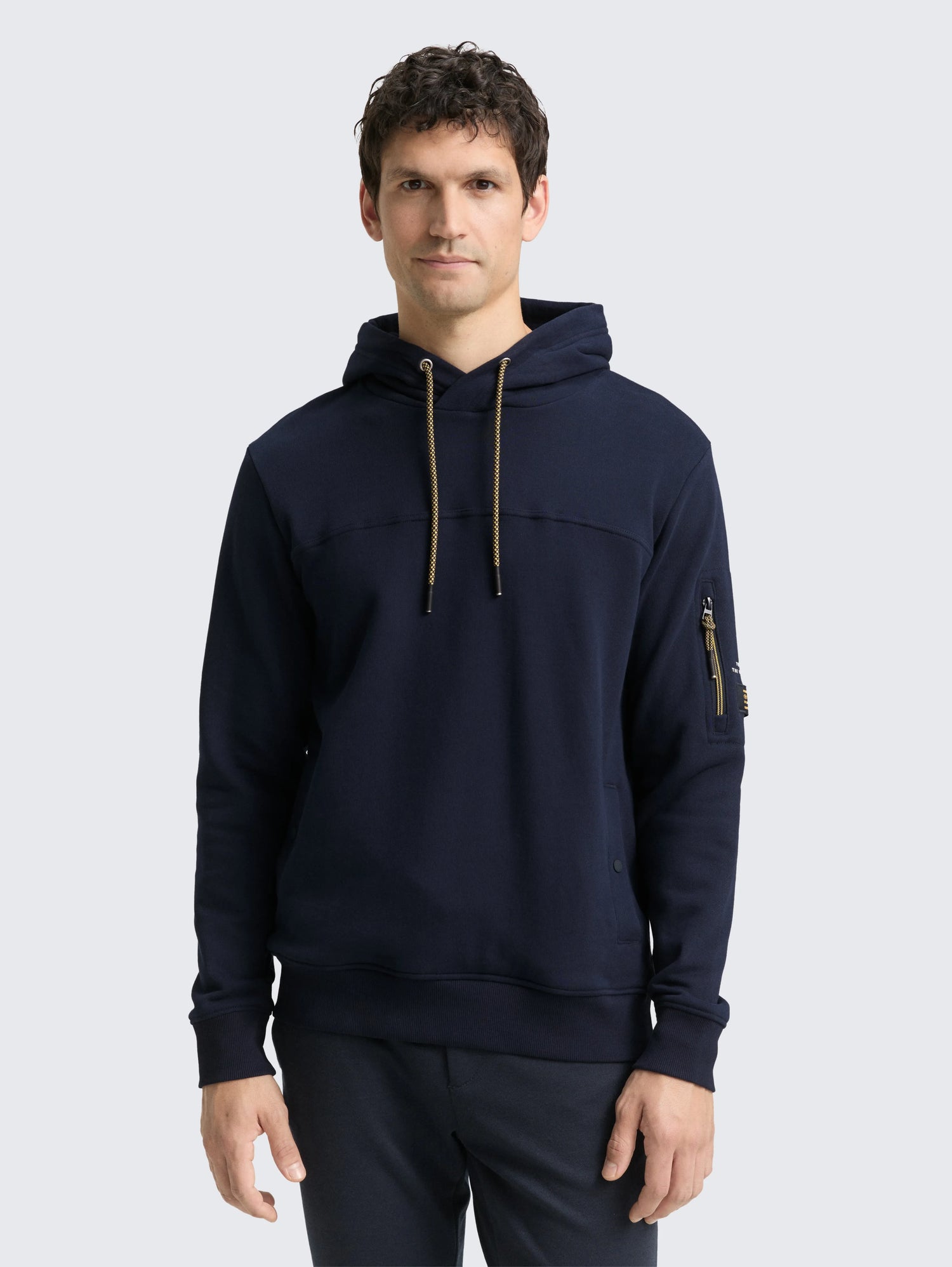 Tom Tailor_0_Hoodie Sweatshirt with Pockets_1048620_10668_01
