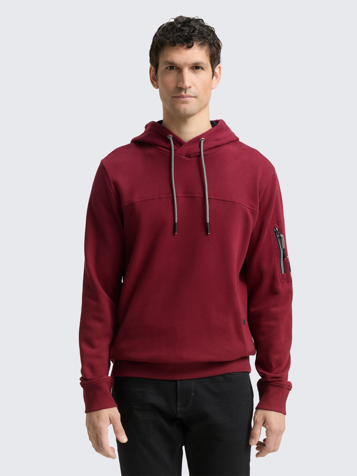 Tom Tailor_0_Hoodie Sweatshirt with Pockets_1048620_14155_01